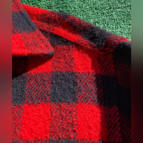 VTG 90’s Woolrich Wool Blend Buffalo Plaid Flannel Mens Sz Medium USA Made - Picture 7 of 7